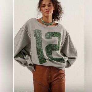 Free People Camden with “12” graphic XL